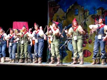 Comparsa "Libertarias" - Carnaval de Málaga 2012