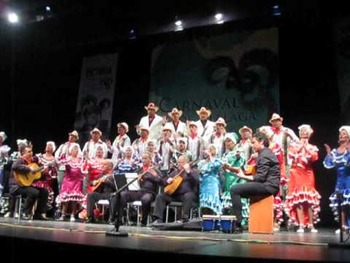 Coro "De vuelta con mi son" - Carnaval de Málaga 2013