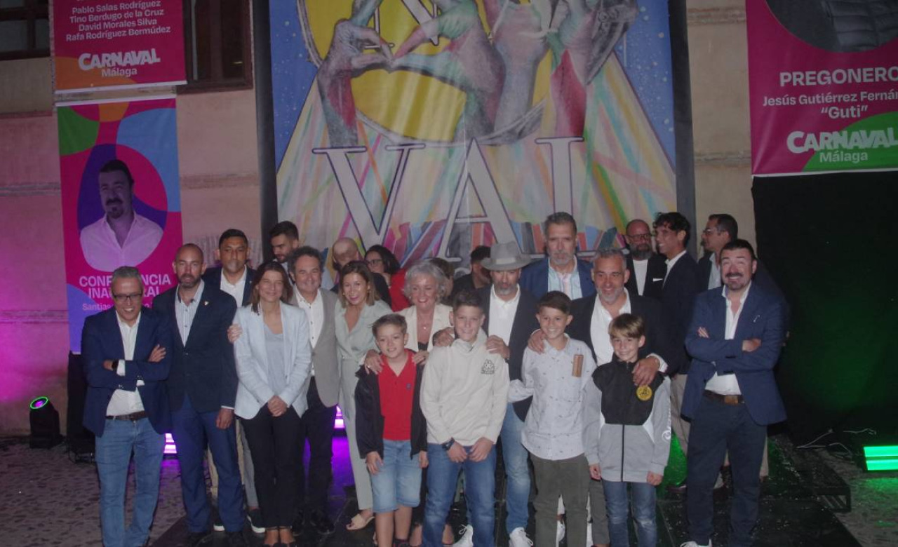 La Casa del Carnaval se viste de gala para anunciar el Carnaval de Málaga 2026